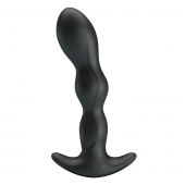 Черный анальный стимулятор простаты с вибрацией Special Anal Massager - 14,5 см. - Baile - в Камышине купить с доставкой