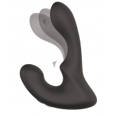 Чёрный массажер простаты с 2 моторами BOOTY ROCKER - Dream Toys - в Камышине купить с доставкой