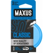 Классические презервативы в железном кейсе MAXUS Classic - 3 шт. - Maxus - купить с доставкой в Камышине