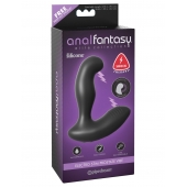 Черный массажер простаты Electro Stim Prostate Vibe с электростимуляцией - 13,3 см. - Pipedream - купить с доставкой в Камышине