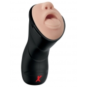 Мастурбатор-ротик Deep Throat Vibrating Stroker - Pipedream - в Камышине купить с доставкой