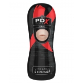 Мастурбатор-ротик Vibrating Oral Stroker - Pipedream - в Камышине купить с доставкой