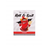 Стимулирующий презерватив-насадка Roll   Ball Cherry - Sitabella - купить с доставкой в Камышине