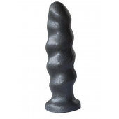 Черная насадка на трусики харнесс Platinum - 16 см. - LOVETOY (А-Полимер) - купить с доставкой в Камышине