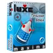 Презерватив LUXE Maxima  Глубинная бомба  - 1 шт. - Luxe - купить с доставкой в Камышине