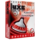 Презерватив LUXE  Exclusive   Красный Камикадзе  - 1 шт. - Luxe - купить с доставкой в Камышине