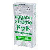 Презервативы Sagami Xtreme Type-E с точками - 10 шт. - Sagami - купить с доставкой в Камышине