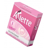 Ультратонкие презервативы Arlette Light - 3 шт. - Arlette - купить с доставкой в Камышине