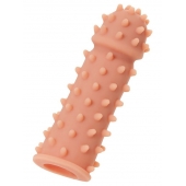 Телесная реалистичная насадка KOKOS Extreme Sleeve 03 с дополнительной стимуляцией - 12,7 см. - KOKOS - в Камышине купить с доставкой