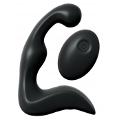 Черный вибромассажер простаты с пультом ДУ Control P-Spot Pro - Pipedream - в Камышине купить с доставкой