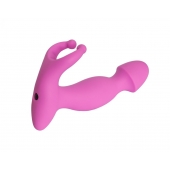 Розовый стимулятор простаты с усиками - 15 см. - 4sexdreaM - в Камышине купить с доставкой