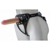 Универсальный мягкий пояс с насадкой Hard brutal BDSM-КОНСУЛ - 17 см. - LOVETOY (А-Полимер) - купить с доставкой в Камышине