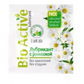 Пробник лубриканта на водной основе Bio Active - 3 гр. - Биоритм - купить с доставкой в Камышине