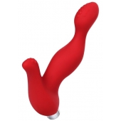 Красный силиконовый вибростимулятор простаты Proman - 12,5 см. - ToyFa - в Камышине купить с доставкой