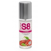 Смазка на водной основе S8 Flavored Lube со вкусом вишни - 125 мл. - Stimul8 - купить с доставкой в Камышине
