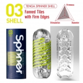 Мастурбатор SPINNER Shell - Tenga - в Камышине купить с доставкой