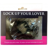 Черные меховые наручники Love с ключиками - Baile - купить с доставкой в Камышине