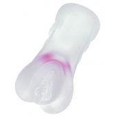 Прозрачный реалистичный мастурбатор Juicy Pussy Crystal Rose - ToyFa - в Камышине купить с доставкой
