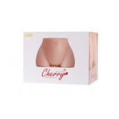 Мастурбатор-полуторс Cherry с вибрацией и двумя любовными тоннелями - KOKOS - в Камышине купить с доставкой