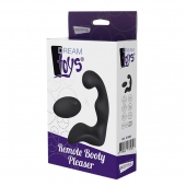 Черный вибромассажер простаты REMOTE BOOTY PLEASER - Dream Toys - в Камышине купить с доставкой