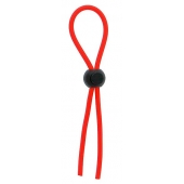 Красное эрекционное лассо с одной бусиной-утяжкой STRETCHY THIN LASSO - Dream Toys - в Камышине купить с доставкой