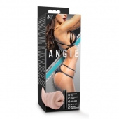 Телесный мастурбатор-ротик Angie - Blush Novelties - в Камышине купить с доставкой