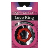 Эрекционное кольцо из киберкожи со стимулирующими бусинами - Sitabella - в Камышине купить с доставкой