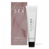 Лубрикант на водной основе Slow Sex Anal Play Gel - 30 мл. - Bijoux Indiscrets - купить с доставкой в Камышине