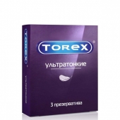 Презервативы Torex  Ультратонкие  - 3 шт. - Torex - купить с доставкой в Камышине