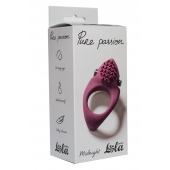 Бордовое эрекционное виброкольцо Pure Passion Midnight - Lola Games - в Камышине купить с доставкой