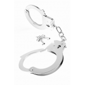 Металлические серебристые наручники Designer Metal Handcuffs - Pipedream - купить с доставкой в Камышине