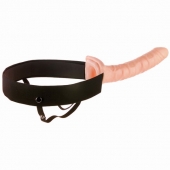 Мужской полый страпон 10  Hollow Strap-On - 24 см. - Pipedream - купить с доставкой в Камышине