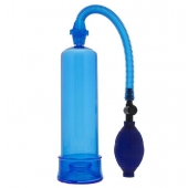 Синяя вакуумная помпа MENZSTUFF PENIS ENLARGER - Dream Toys - в Камышине купить с доставкой