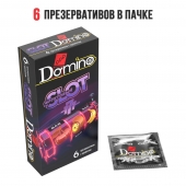 Ароматизированные презервативы DOMINO  Фруктовый слот  - 6 шт. - Domino - купить с доставкой в Камышине