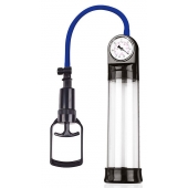 Прозрачная вакуумная помпа Sex Expert с манометром - Sex Expert - в Камышине купить с доставкой