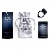 Темно-серое эрекционное кольцо Vibrating Love Ring с вибрацией - Fifty Shades of Grey - в Камышине купить с доставкой