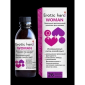 Женский биогенный концентрат для повышения либидо Erotic hard Woman - 250 мл. - Erotic Hard - купить с доставкой в Камышине
