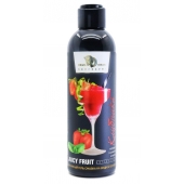 Интимный гель-смазка JUICY FRUIT с ароматом клубники - 200 мл. - БиоМед - купить с доставкой в Камышине