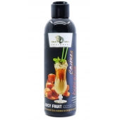 Интимный гель-смазка JUICY FRUIT с ароматом солёной карамели - 200 мл. - БиоМед - купить с доставкой в Камышине