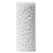 Белый 3D мастурбатор PILE - Tenga - в Камышине купить с доставкой