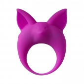Фиолетовое эрекционное кольцо Kitten Kyle - Lola Games - в Камышине купить с доставкой