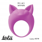 Фиолетовое эрекционное кольцо Lemur Remi - Lola Games - в Камышине купить с доставкой