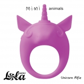 Фиолетовое эрекционное кольцо Unicorn Alfie - Lola Games - в Камышине купить с доставкой