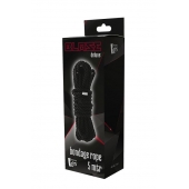 Черная веревка для шибари DELUXE BONDAGE ROPE - 5 м. - Dream Toys - купить с доставкой в Камышине