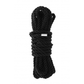Черная веревка для шибари DELUXE BONDAGE ROPE - 5 м. - Dream Toys - купить с доставкой в Камышине