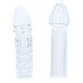 Комплект из 2 прозрачных насадок на пенис PENIS EXTENDER PACK - Dream Toys - в Камышине купить с доставкой