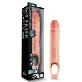 Телесный реалистичный фаллоудлинитель 10 Inch Silicone Cock Sheath Penis Extender - 25,4 см. - Blush Novelties - в Камышине купить с доставкой