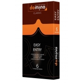 Презервативы с увеличенным количеством смазки DOMINO Easy Entry - 6 шт. - Domino - купить с доставкой в Камышине