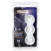 Прозрачный фигурный мастурбатор Master Stroker - Blush Novelties - в Камышине купить с доставкой