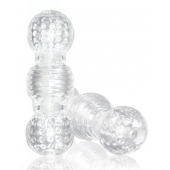 Прозрачный фигурный мастурбатор Master Stroker - Blush Novelties - в Камышине купить с доставкой